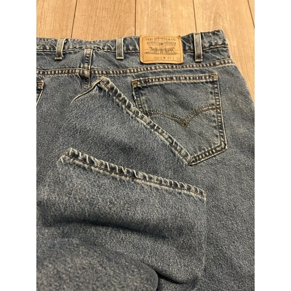 Levi's Men's Model 553 Relaxed Fit Straight Leg Vintage 97' USA Made 44x32